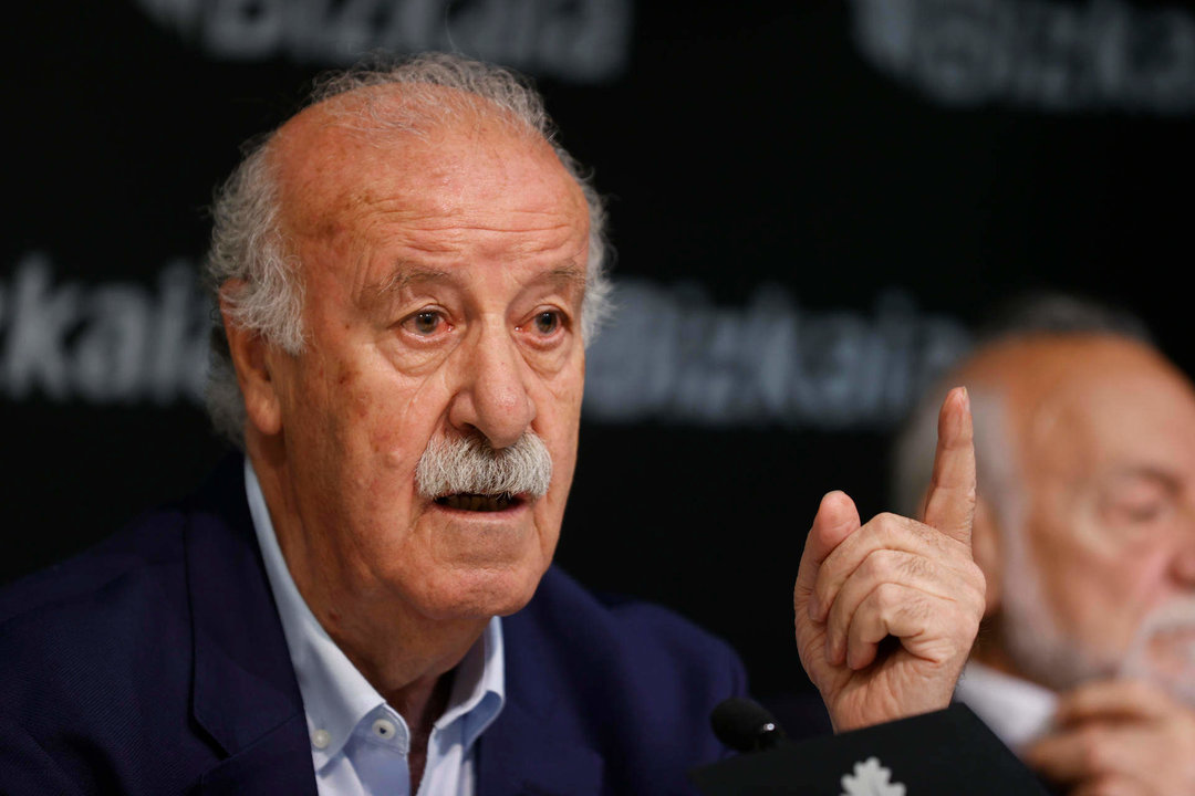 Foto de archivo del exseleccionador español de fútbol Vicente del Bosque. EFE/Luis Tejido